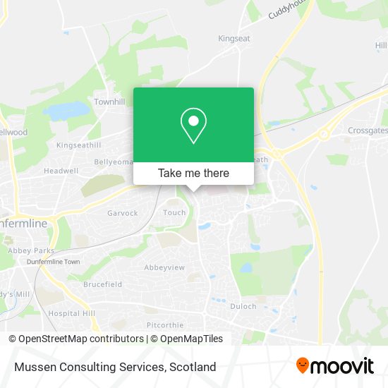 Mussen Consulting Services map