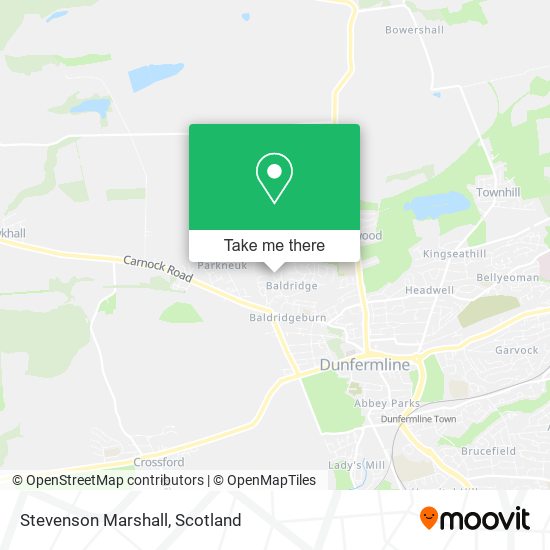 Stevenson Marshall map
