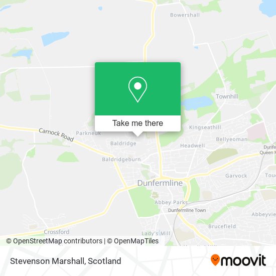 Stevenson Marshall map