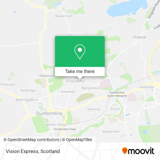 Vision Express map