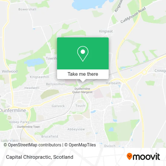 Capital Chiropractic map