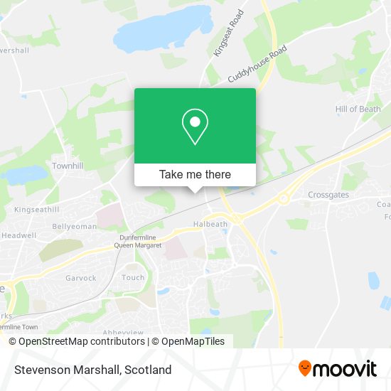 Stevenson Marshall map