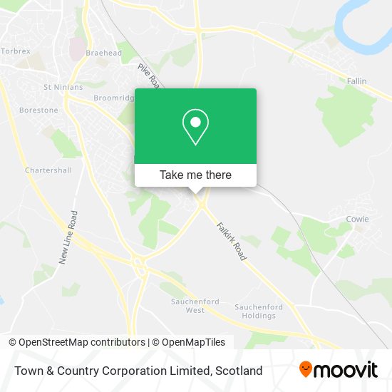 Town & Country Corporation Limited map