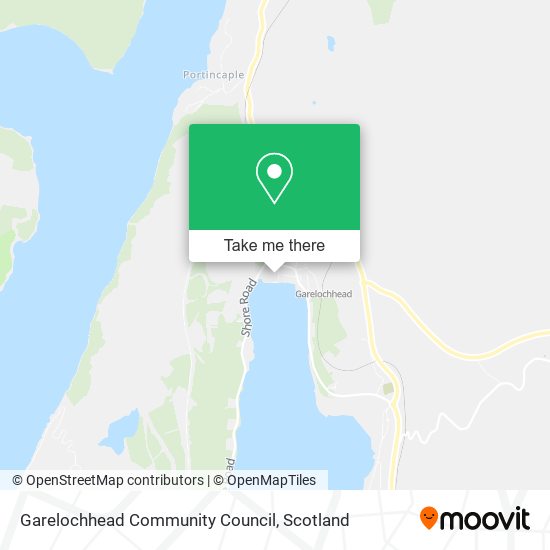 Garelochhead Community Council map