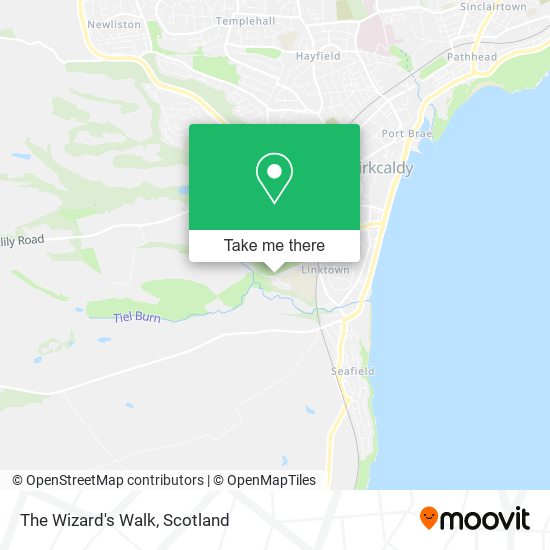 The Wizard's Walk map