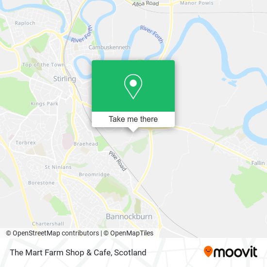 The Mart Farm Shop & Cafe map