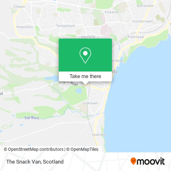 The Snack Van map
