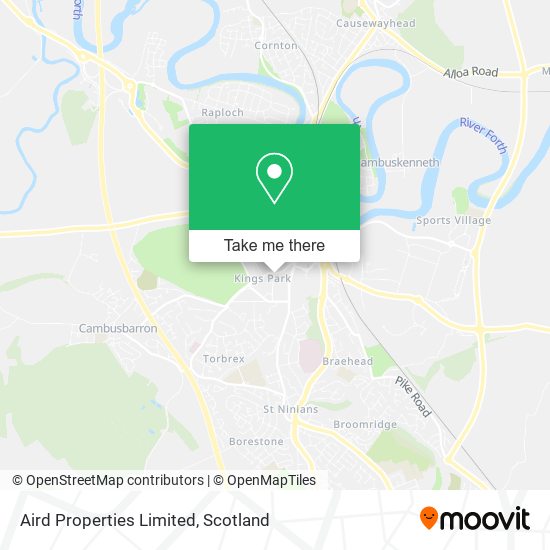 Aird Properties Limited map