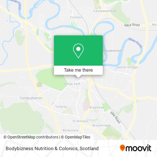Bodybizness Nutrition & Colonics map