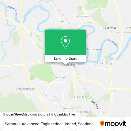 Sematek Advanced Engineering Limited map