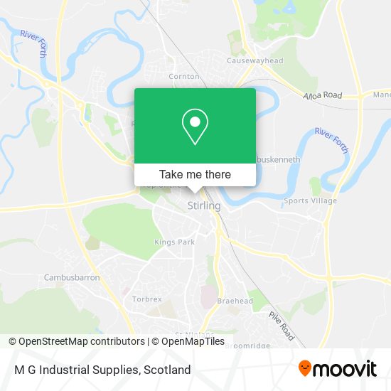 M G Industrial Supplies map