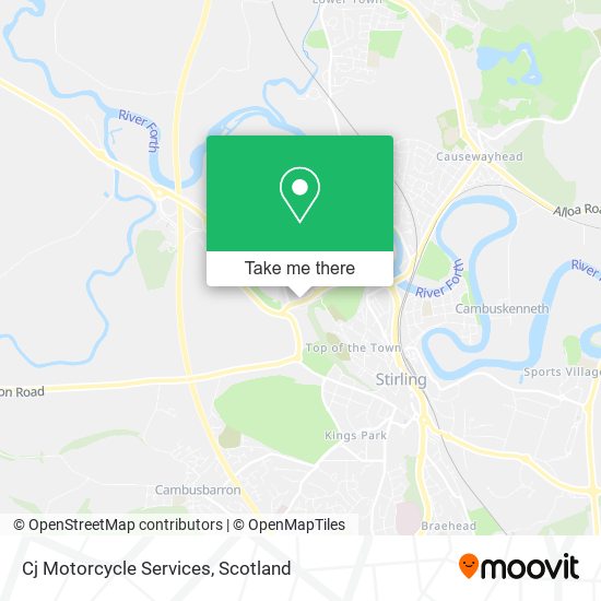 Cj Motorcycle Services map