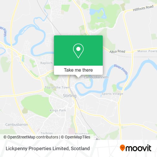 Lickpenny Properties Limited map