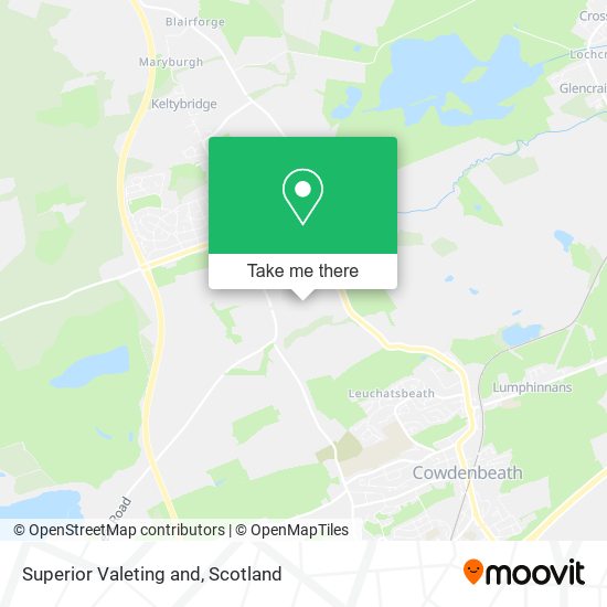 Superior Valeting and map