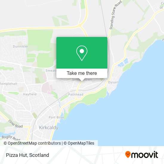 Pizza Hut map