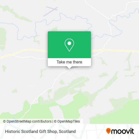 Historic Scotland Gift Shop map