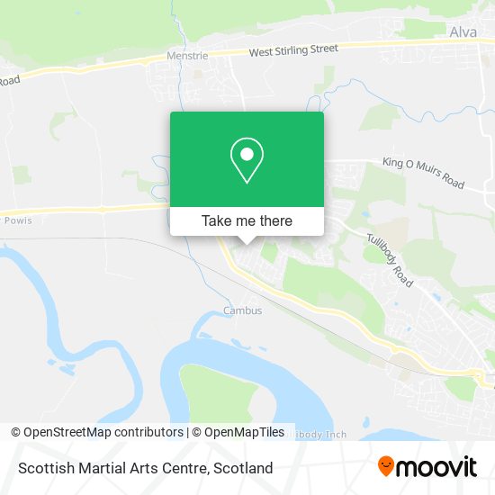 Scottish Martial Arts Centre map