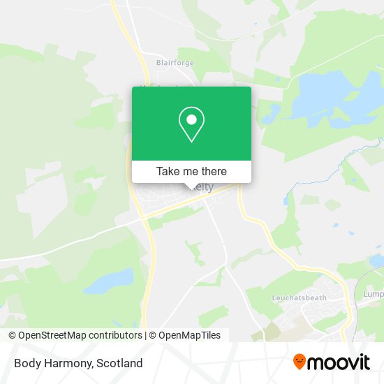 Body Harmony map