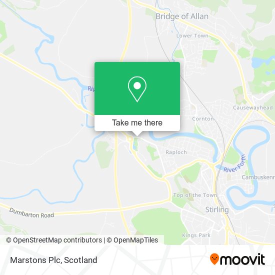 Marstons Plc map