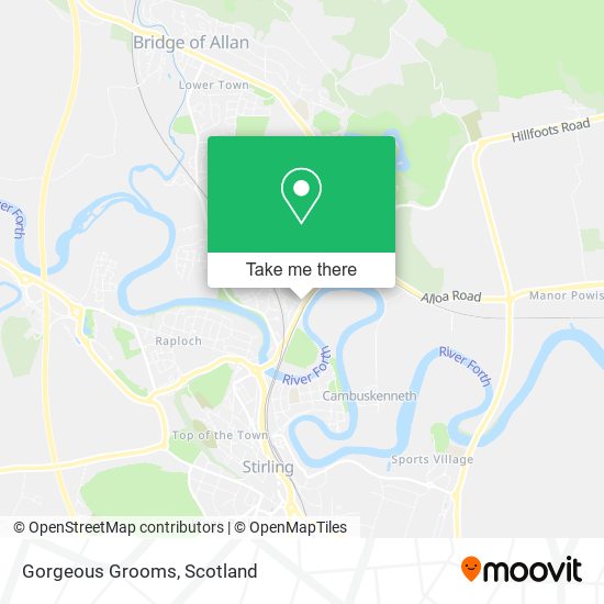 Gorgeous Grooms map