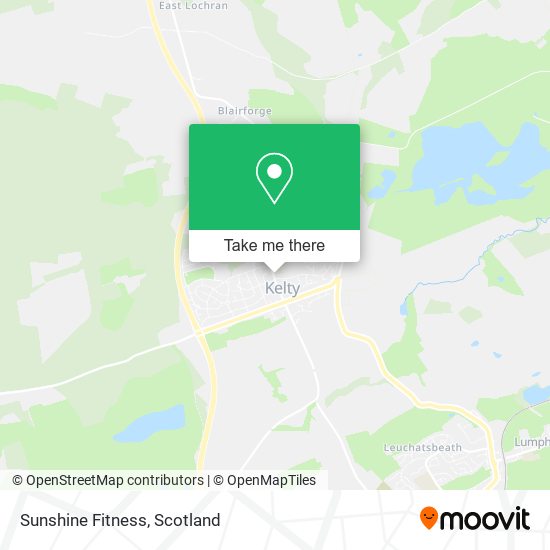 Sunshine Fitness map