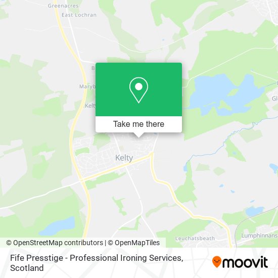 Fife Presstige - Professional Ironing Services map