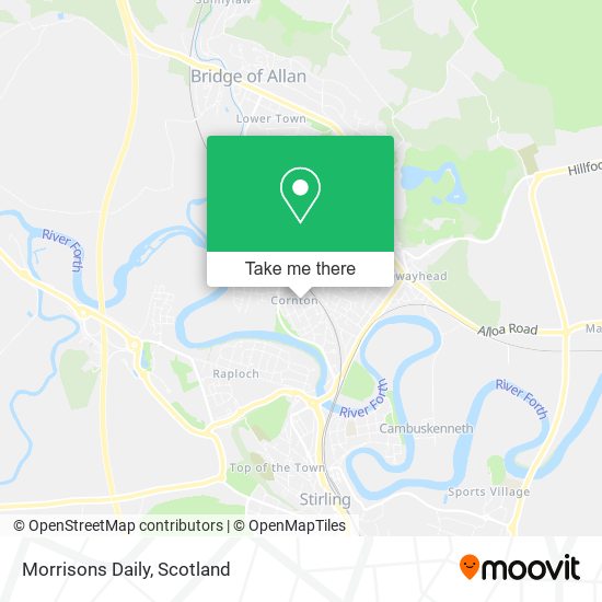 Morrisons Daily map