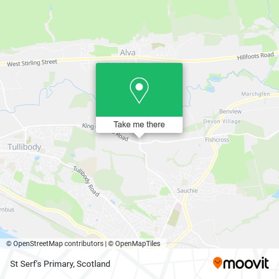 St Serf's Primary map