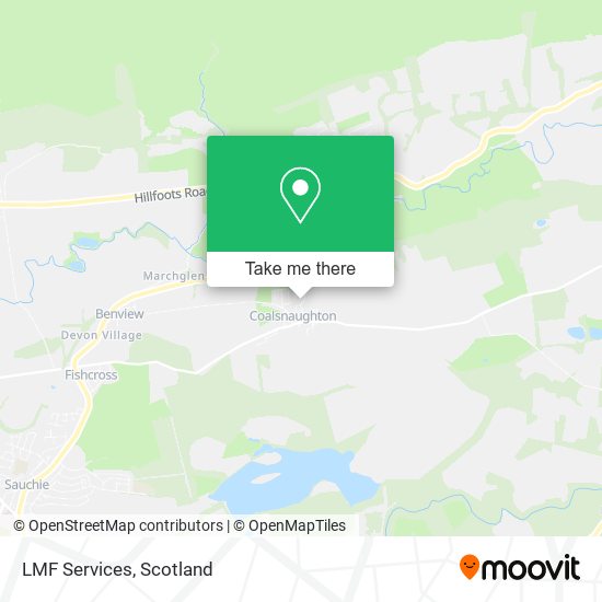 LMF Services map