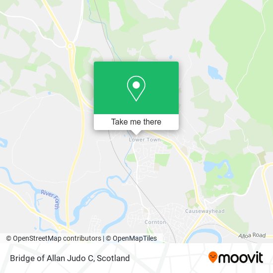 Bridge of Allan Judo C map