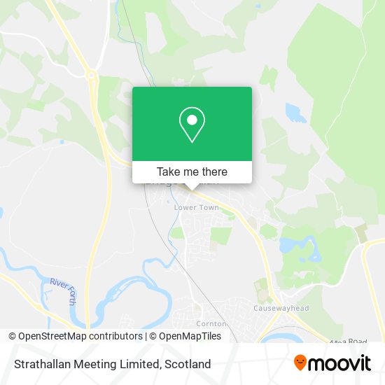 Strathallan Meeting Limited map