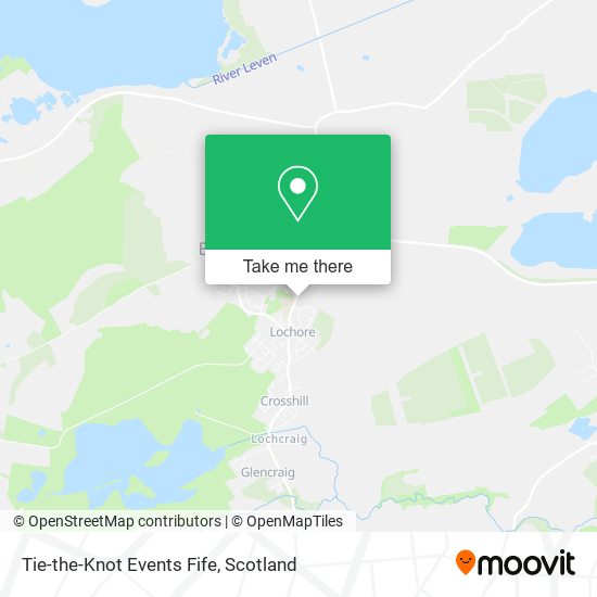 Tie-the-Knot Events Fife map