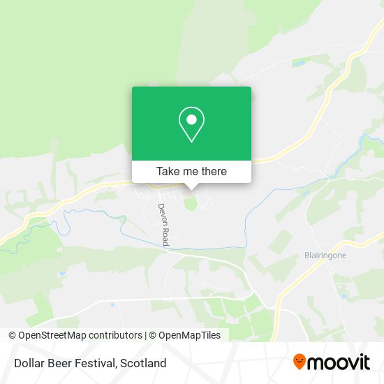 Dollar Beer Festival map