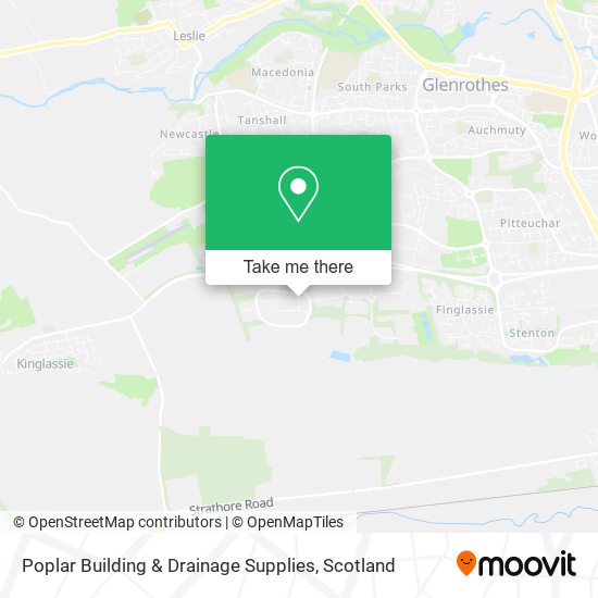 Poplar Building & Drainage Supplies map