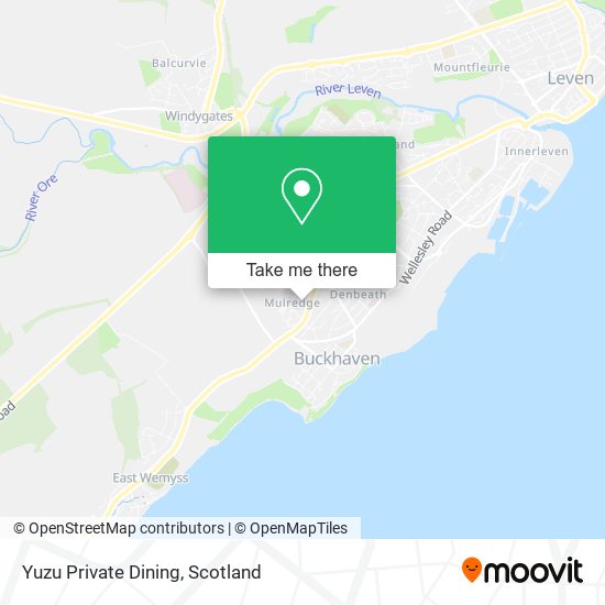 Yuzu Private Dining map