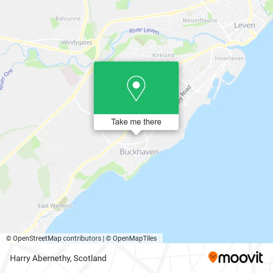 Harry Abernethy map