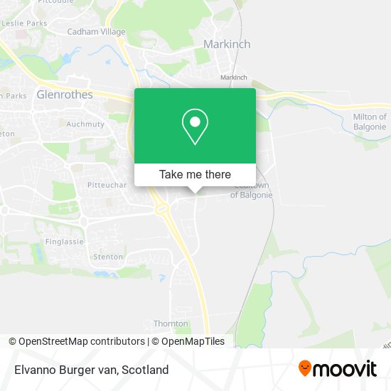 Elvanno Burger van map