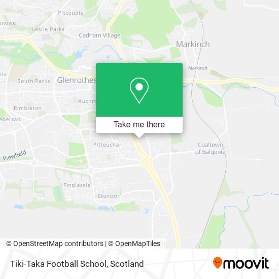 Tiki-Taka Football School map