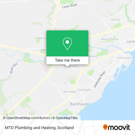 MTD Plumbing and Heating map