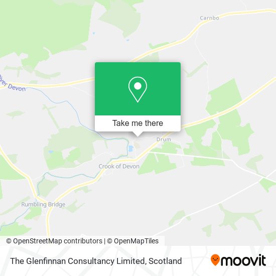 The Glenfinnan Consultancy Limited map