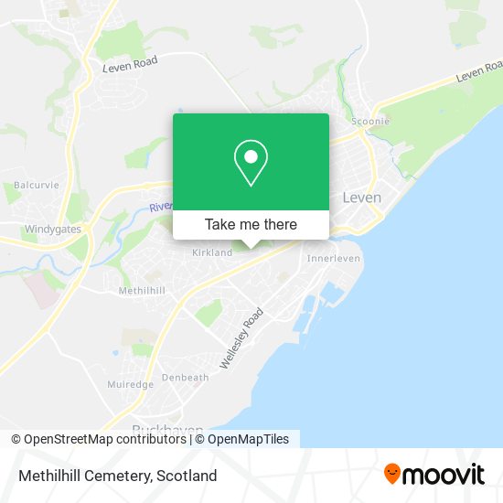 Methilhill Cemetery map