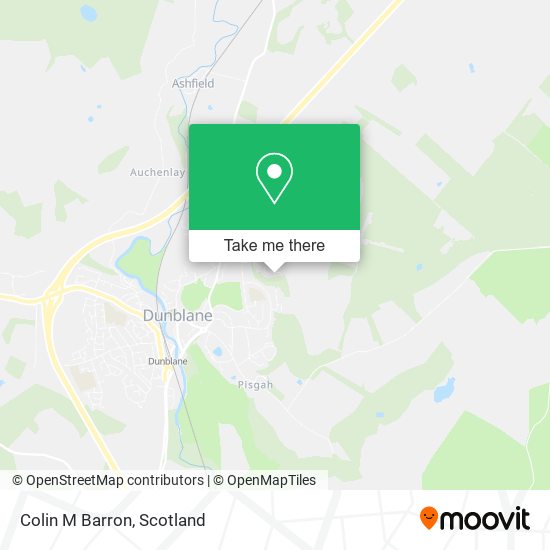 Colin M Barron map