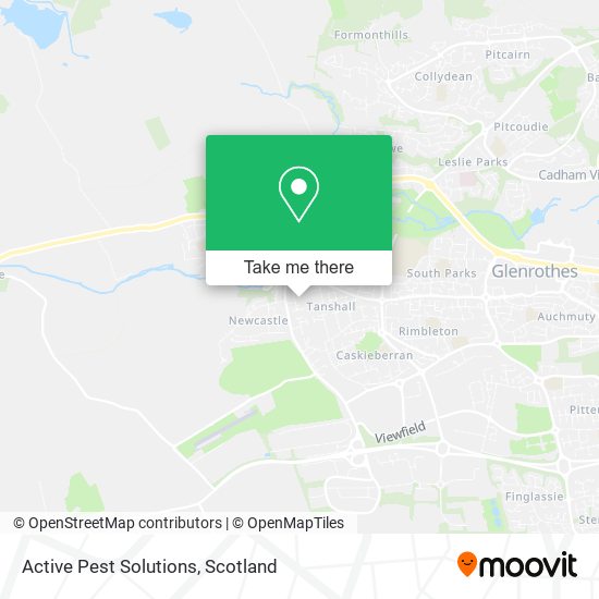 Active Pest Solutions map