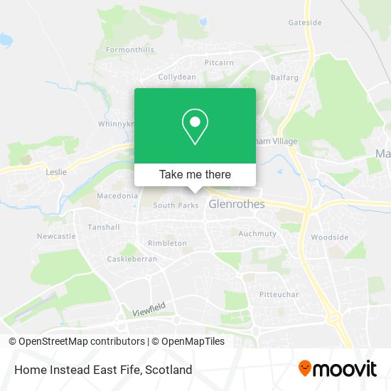 Home Instead East Fife map