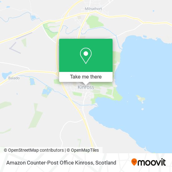 Amazon Counter-Post Office Kinross map