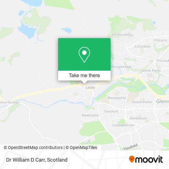 Dr William D Carr map