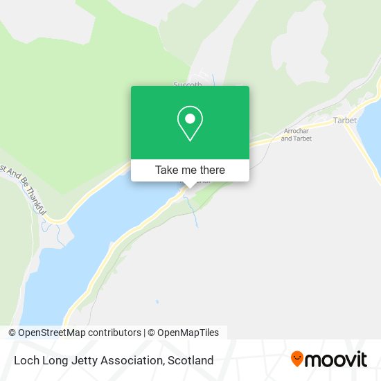 Loch Long Jetty Association map