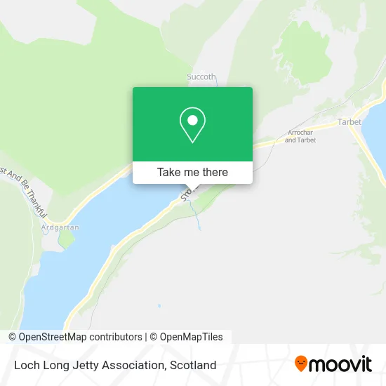 Loch Long Jetty Association map