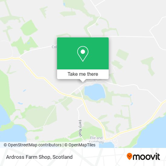 Ardross Farm Shop map