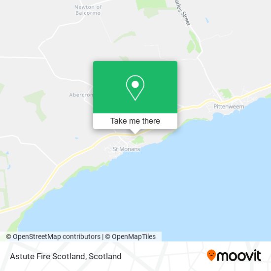 Astute Fire Scotland map